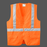 Ansi 107 Class 2 Mesh Back Safety Vest