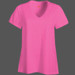Ladies Nano T ® Cotton V Neck T Shirt