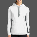 Ladies Sport Wick ® Fleece Colorblock Hooded Pullover