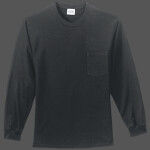 Tall Long Sleeve Essential T Shirt with Pocket