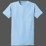 Tagless ® 100% Cotton T Shirt with Pocket