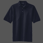 Tall Heavyweight Cotton Pique Polo