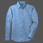 Women's Long Sleeve Value Denim Shirt