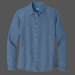 Women's Long Sleeve Value Denim Shirt