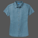 Women's Short Sleeve Value Denim Shirt
