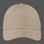 Unstructured Brushed Twill Cap
