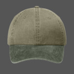 Two Tone Pigment Dyed Cap