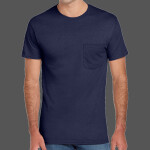 Dri Power ® 50/50 Cotton/Poly Pocket T Shirt