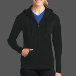 Ladies Sport Wick &#174; Fleece Full Zip Hooded Jacket