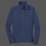 Shaded Crosshatch Soft Shell Jacket