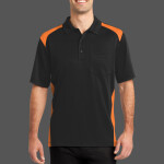 Select Snag Proof Two Way Colorblock Pocket Polo