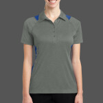 Women's Heather Colorblock Contender Polo