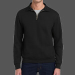 Super Sweats ® NuBlend ® 1/4 Zip Sweatshirt with Cadet Collar