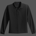 Youth Long Sleeve Silk Touch Polo