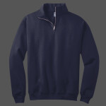 NuBlend ® 1/4 Zip Cadet Collar Sweatshirt