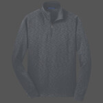 Slub Fleece 1/4 Zip Pullover