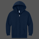 Youth NuBlend ® Full Zip Hooded Sweatshirt