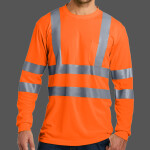 Ansi 107 Class 3 Long Sleeve Snag Resistant Reflective T Shirt