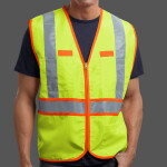 Ansi 107 Class 2 Dual Color Safety Vest