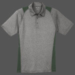 Heather Colorblock Contender Polo