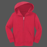 Toddler Core Fleece Full Zip Hooded Sweatshirt