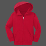 Toddler Core Fleece Full Zip Hooded Sweatshirt