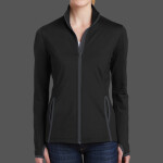 Women's Sport Wick ® Stretch Contrast Full Zip Jacket