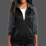 Women's Sport Wick ® Varsity Fleece Full Zip Hooded Jacket