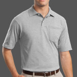 SpotShield 5.4 Ounce Jersey Knit Sport Shirt with Pocket