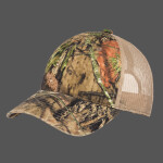 Unstructured Camouflage Mesh Back Cap