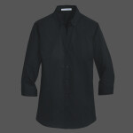 Women's 3/4 Sleeve SuperPro Twill Shirt