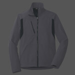 Back Block Soft Shell Jacket