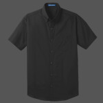 Short Sleeve Carefree Poplin Shirt