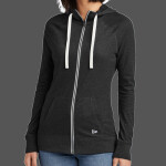 Women's Sueded Cotton Blend Full Zip Hoodie