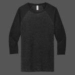 Unisex 3/4 Sleeve Baseball Tee