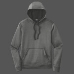 PosiCharge ® Sport Wick ® Heather Fleece Hooded Pullover