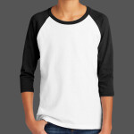 Heavy Cotton  Youth 3/4 Sleeve Raglan T Shirt
