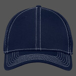 Stretch Mesh Contrast Stitch Cap