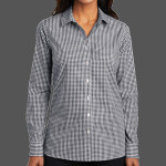 Women's Broadcloth Gingham Easy Care Shirt