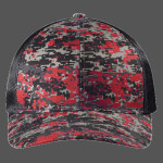 Digi Camo Snapback Trucker Cap