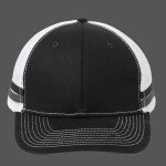 Two Stripe Snapback Trucker Cap