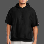 Reverse Weave ® Short Sleeve Hooded Sweatshirt