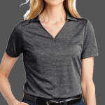 Women's Shadow Stripe Polo